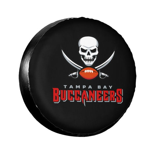 Tampa Bay Buccaneers Printing tire protection cover car sun protection tire protection covers