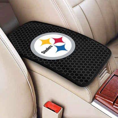 Pittsburgh Steelers Printed protective pad for car armrest box
