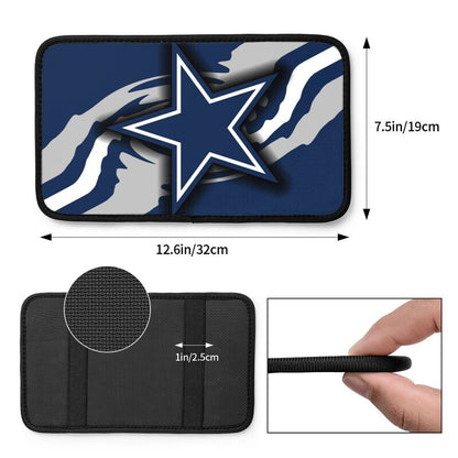 Car armrest box pad Dallas Cowboys7 Printed central armrest box pad anti slip pad