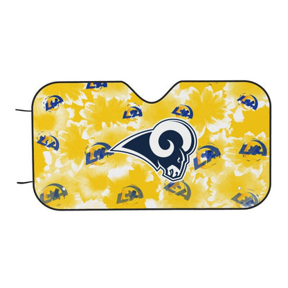 Los Angeles Rams Printed multi size car front windshield sunshade car windshield sunshade
