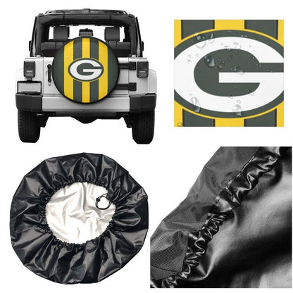 Green Bay Packers 7 Tyre protective cover car dustproof sunscreen tyre protective cover