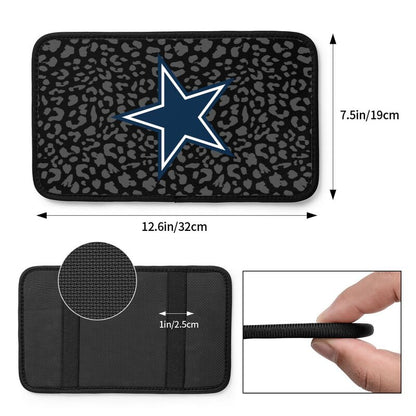 Dallas Cowboys print Car handrail box cushion Personalized car armrest cover