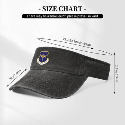 USAF- 19th Airlift Wing Printing adjustable Empty Top Baseball Sun Cap unisex outdoor sport hat veterans gift