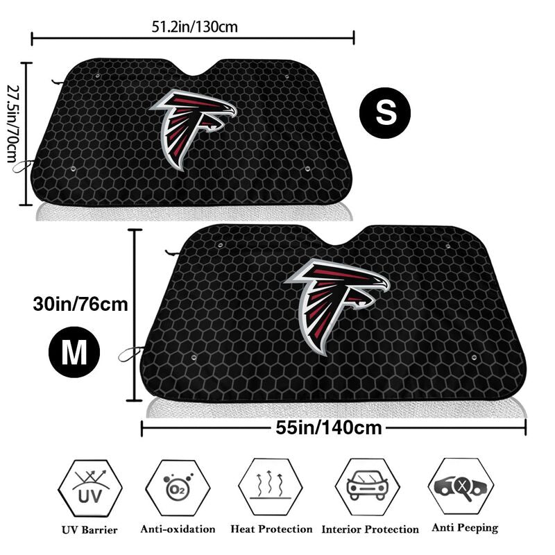 Atlanta Falcons Printed is suitable front Car windshield sunshades Car windshield sunshades