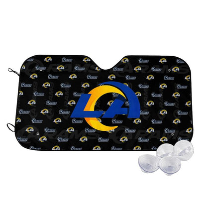 Los Angeles Rams 2 Printed is suitable for front Car windshield sunshades Car windshield sunshades
