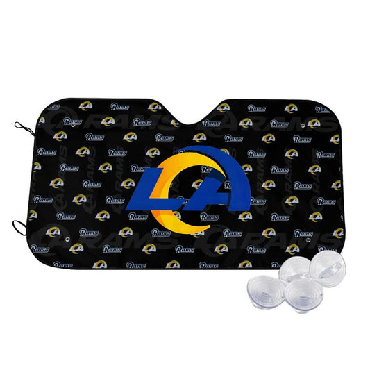 Los Angeles Rams 2 Printed is suitable for front Car windshield sunshades Car windshield sunshades