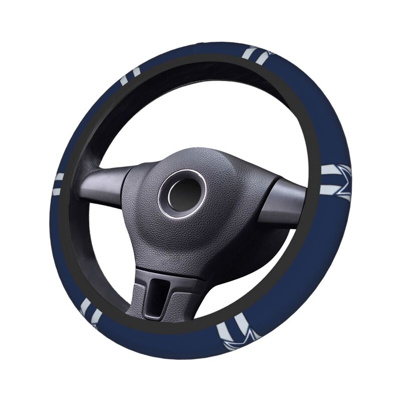 Dallas Cowboys 1 Printed elastic steering wheel cover anti slip breathable