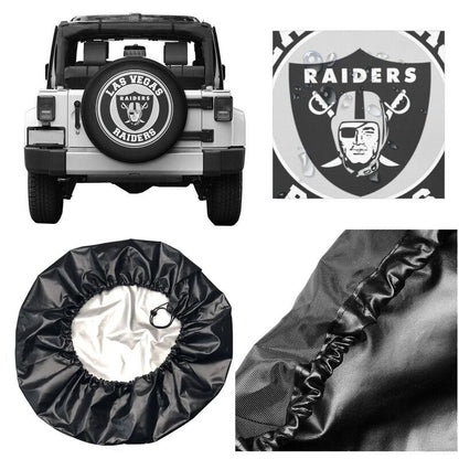 Las Vegas Raiders Print tire protection covers car sunscreen tire protection covers
