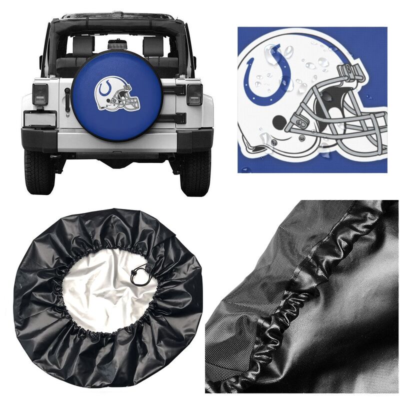 Indianapolis Colts Tyre protective cover car dustproof sunscreen tyre protective cover