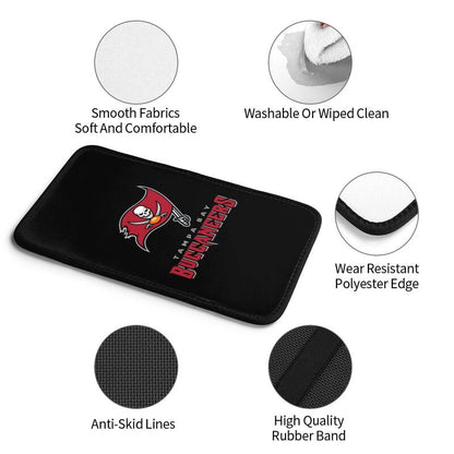 Car armrest box pad Tampa Bay Buccaneers 1 Printed center armrest box pad protective pad