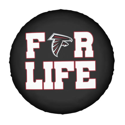 Atlanta Falcons Printing tire protection cover car spare tire dust protection cover