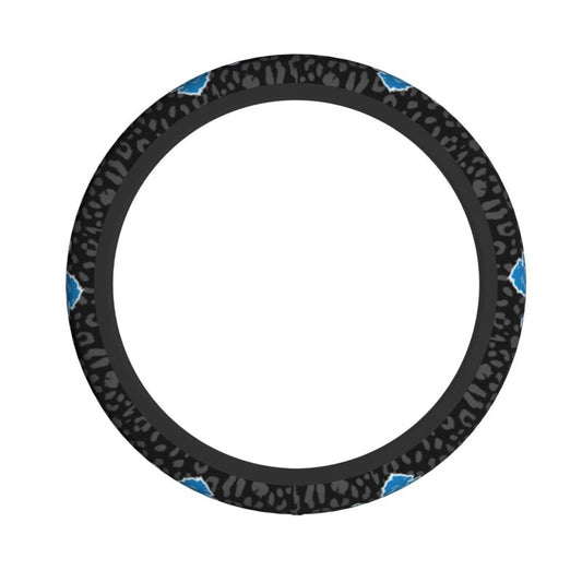 Detroit Lions Printed elastic steering wheel cover car steering wheel protective cover