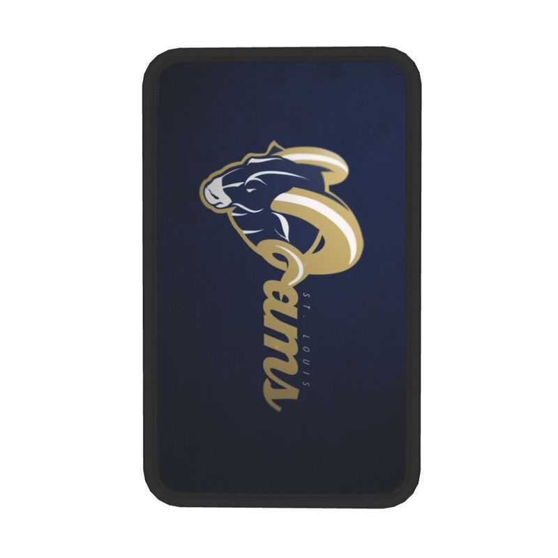 Los Angeles Rams2 Printed car armrest box pad elbow protection pad