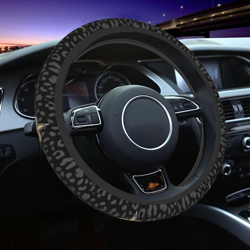 New Orleans Saints Printed elastic steering wheel cover car steering wheel protective cover
