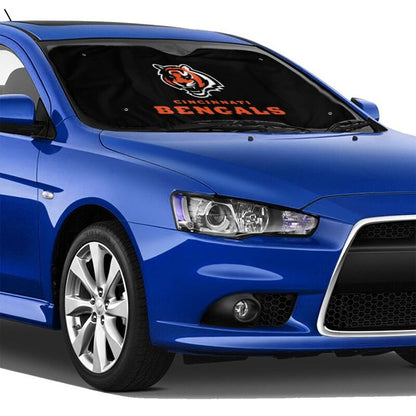 Cincinnati Bengals Print suitable for front Car windshield sunshades Car windshield sunshades