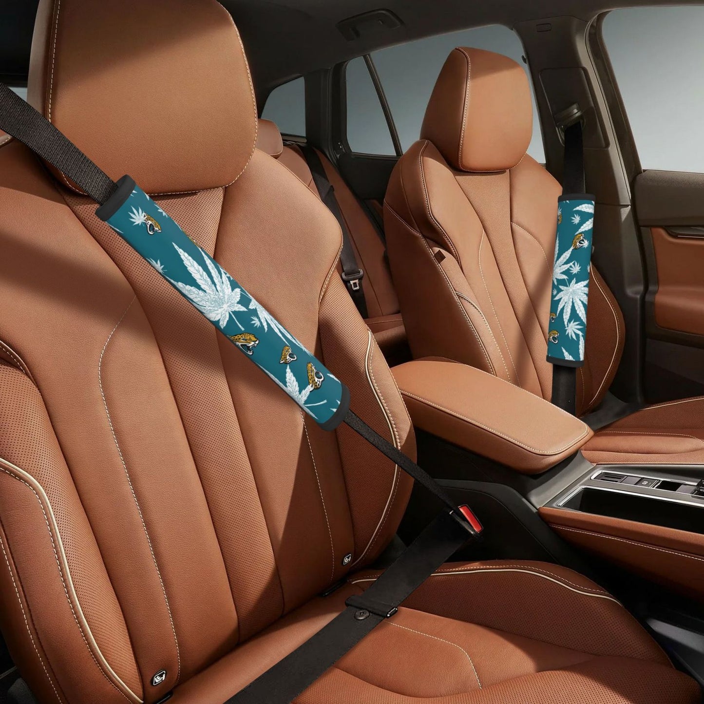 Jacksonville Jaguars Car seat belt protection cover Adult seat belt protection cover