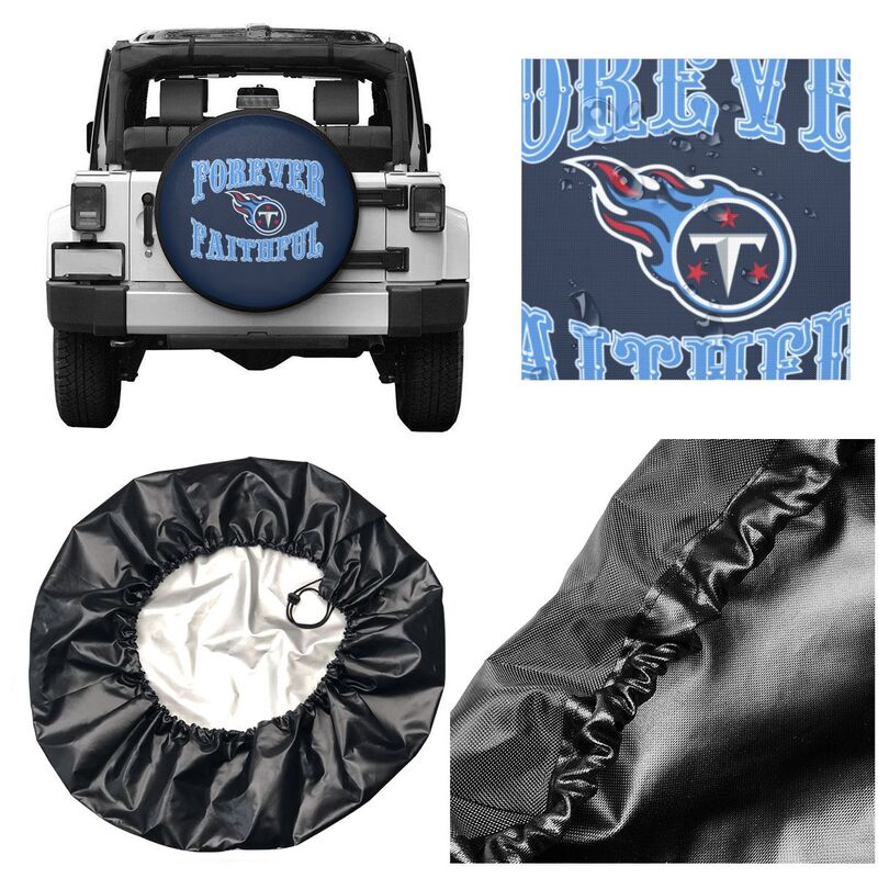 Tennessee Titans Printing car spare tire dust protection cover tire protection cover