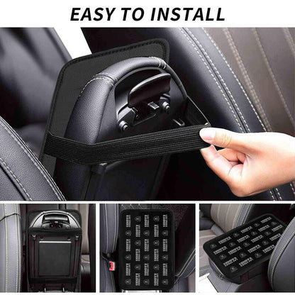 Car armrest box pad Las Vegas Raiders Printed central armrest box pad protective pad