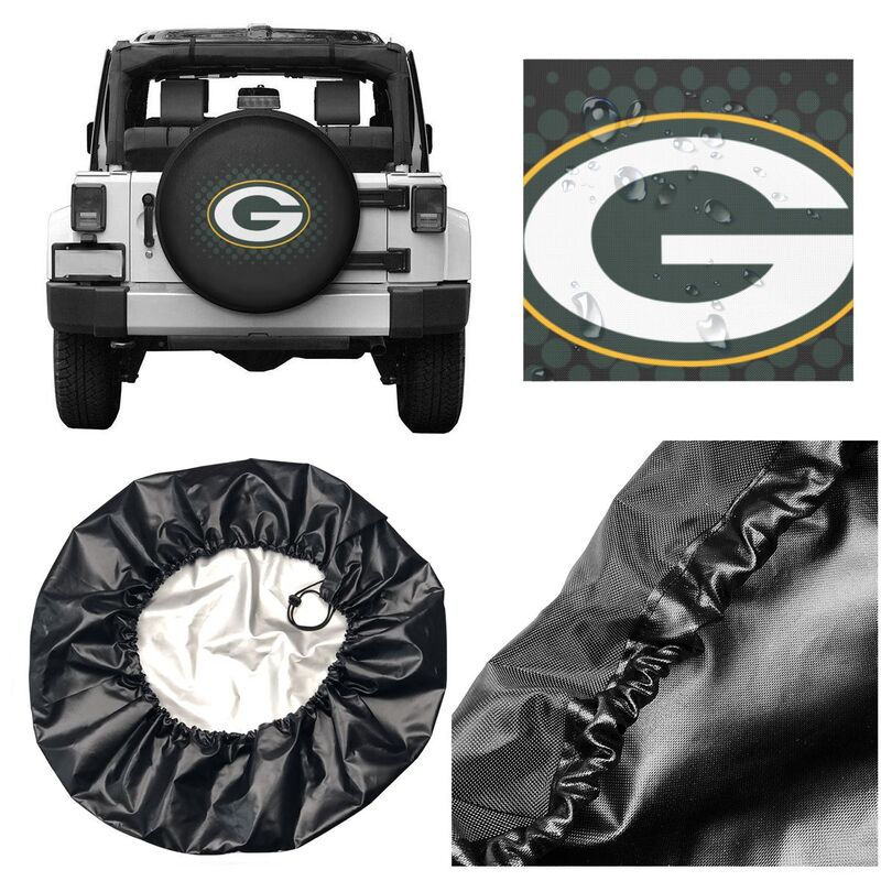 Green Bay Packers Printing tire protection cover car sun protection tire protection cover