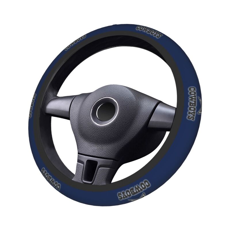 Dallas Cowboys Printed elastic steering wheel cover anti slip breathable