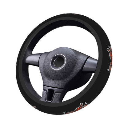 Cincinnati Bengals Printed elastic steering wheel cover anti slip breathable