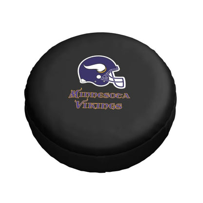Minnesota Vikings3  Car tire protection cover spare tire waterproof and dustproof cover