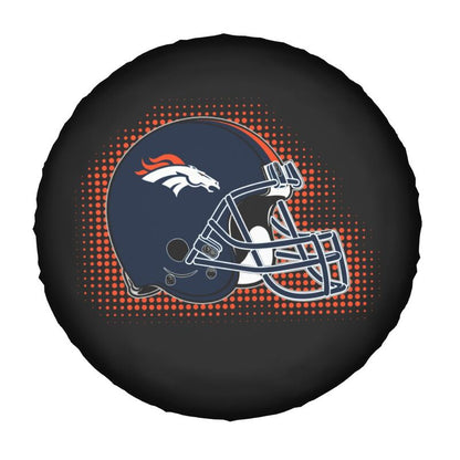 Denver Broncos Printing tire protection covers car sun protection tire protection cover