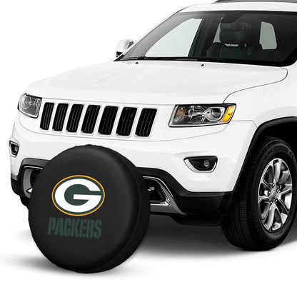 Green Bay Packers Car tire protective cover waterproof and dustproof tire cover