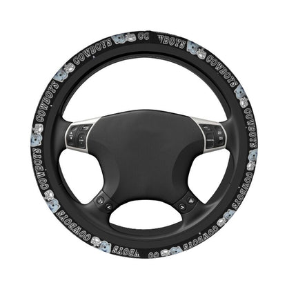 Dallas Cowboys 3 Printed car protective cover elastic steering wheel cover