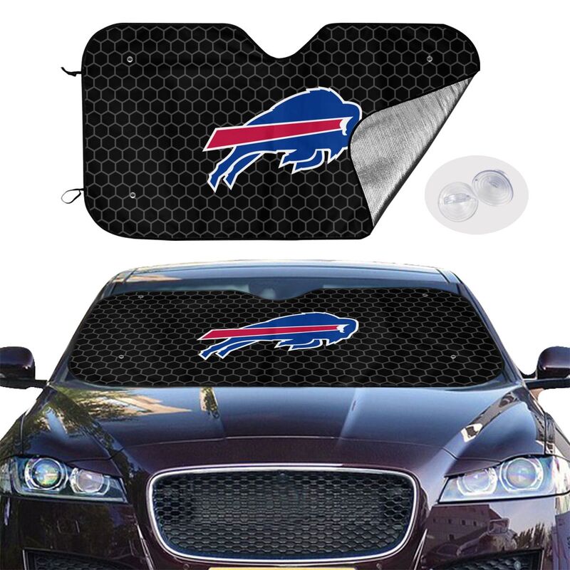 Buffalo Bills Printed is suitable front Car windshield sunshades Car windshield sunshades