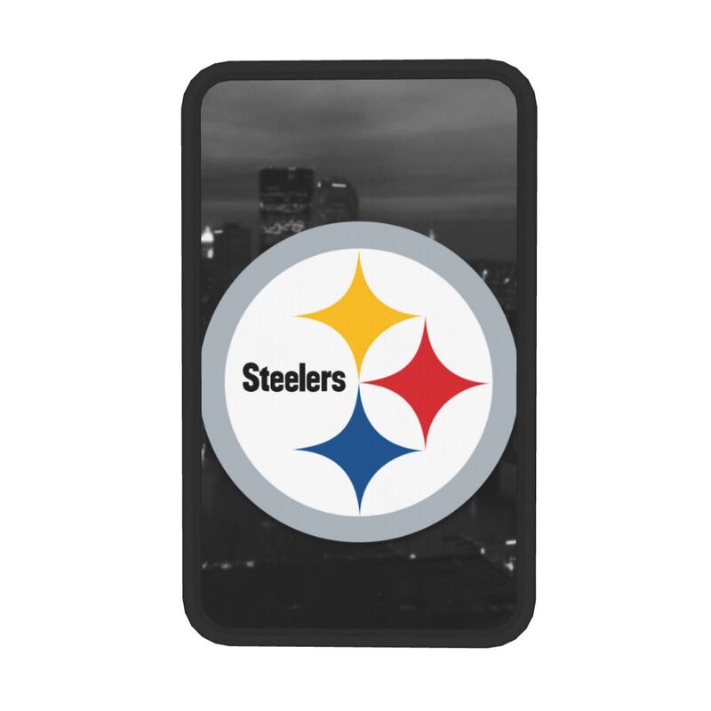 Car armrest box pad Pittsburgh Steelers 7 Printed central armrest box pad protective pad