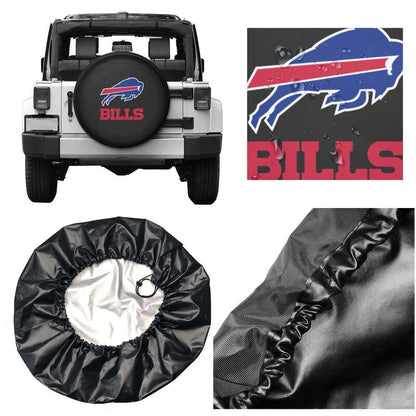 Buffalo Bills 5 car dustproof sunscreen tyre protective cover Tyre protective cover