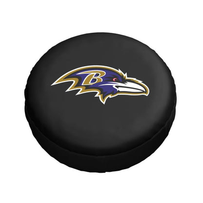 Baltimore Ravens Car tire protection cover spare tire waterproof and dustproof cover