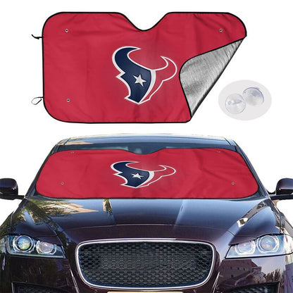 Houston Texans 2 Print Car windshield sunshades suitable for front Car windshield sunshades