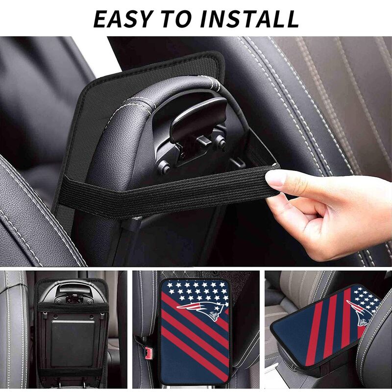 New England Patriots Protective pad for armrest box of printing vehicle