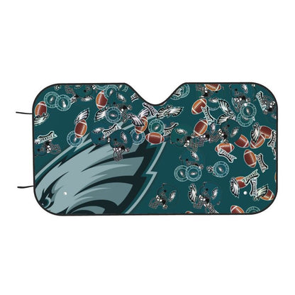 Philadelphia Eagles Print multiple sizes car windshield sunshade panel car windshield sunshade cover