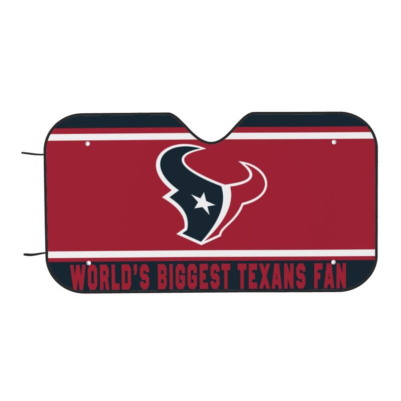 Houston Texans Printing is suitable for car front windshield sunshades Car windshield sunshades