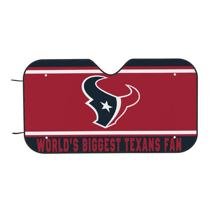 Houston Texans Printing is suitable for car front windshield sunshades Car windshield sunshades
