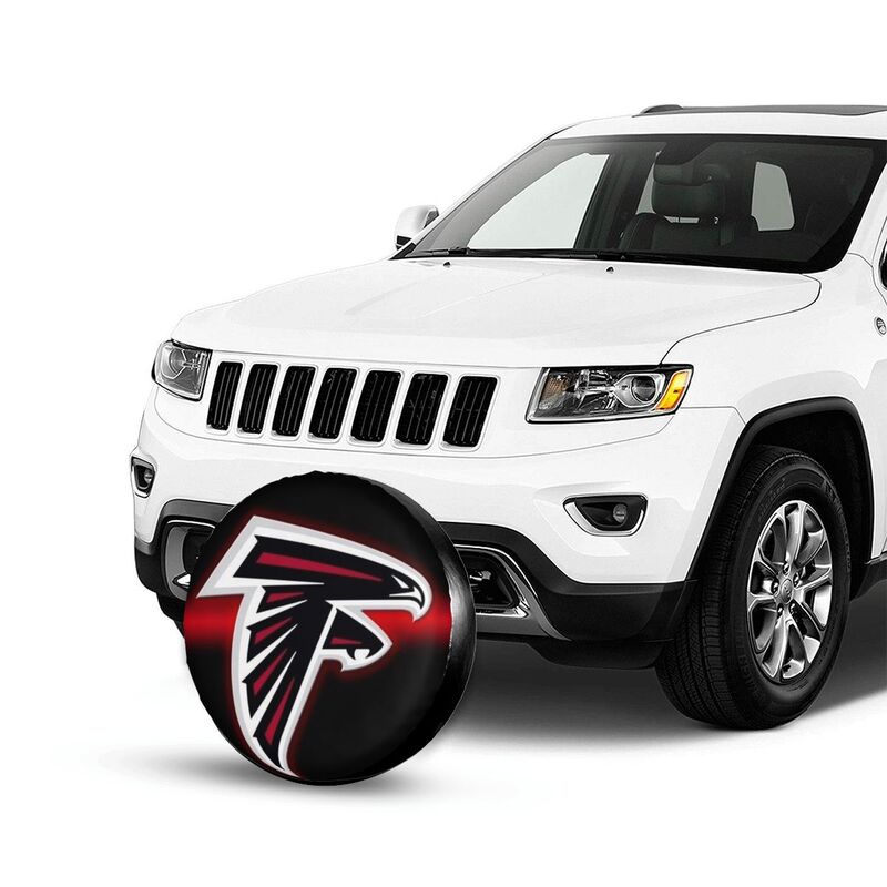 Atlanta Falcons 3 Tyre protective cover car dustproof sunscreen tyre protective cover