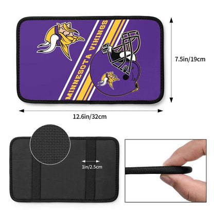 Minnesota Vikings Print armrest protective cover car armrest box cushion