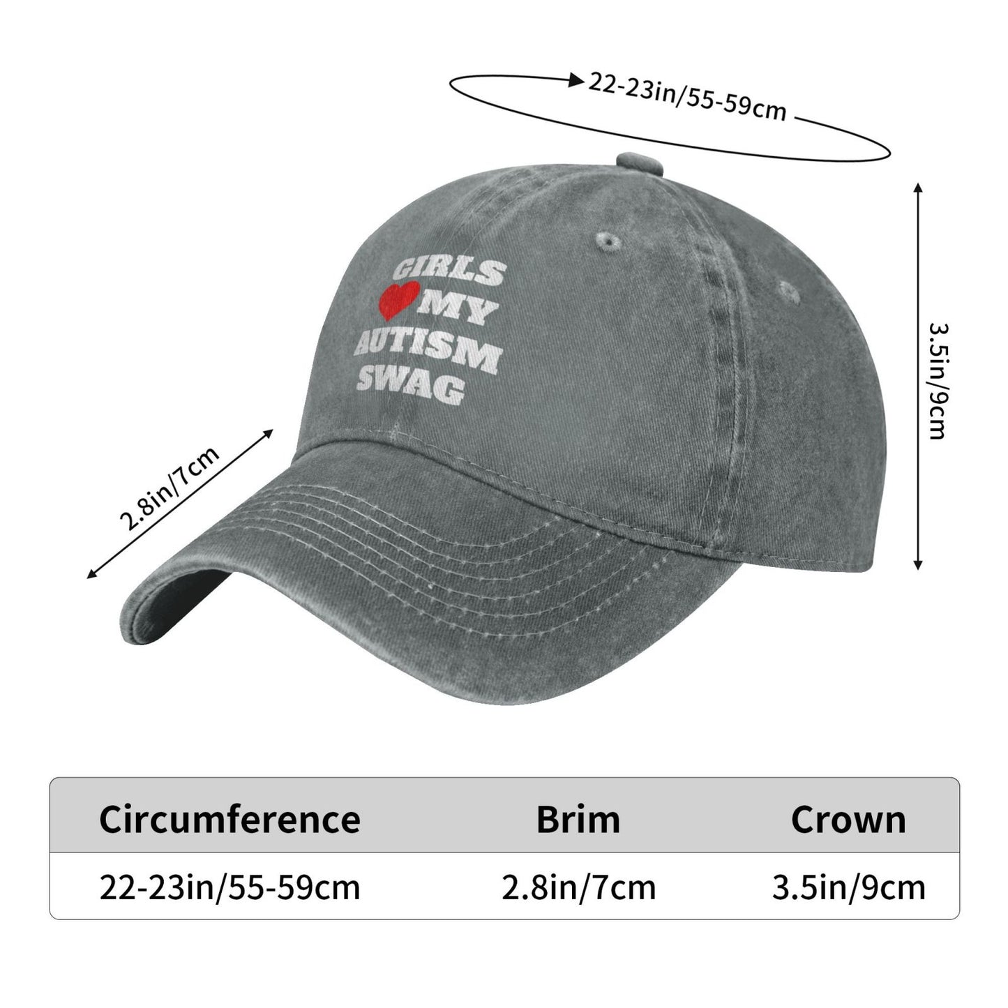 Girls My Autosm Swag Printed unisex baseball cap outdoor hats adjustable cap trucker gift hat