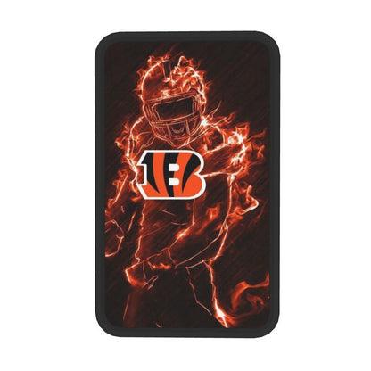 Car armrest box pad Cincinnati Bengals3 Printed central armrest box pad anti slip pad