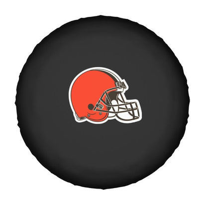 Cleveland Browns Printing tire protection cover car sun protection tire protection covers