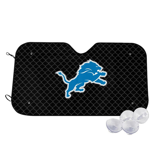 Detroit Lions Print Car windshield sunshades is suitable front Car windshield sunshades