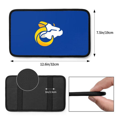 Los Angeles Rams4 Printed car armrest box pad anti-abrasion pad