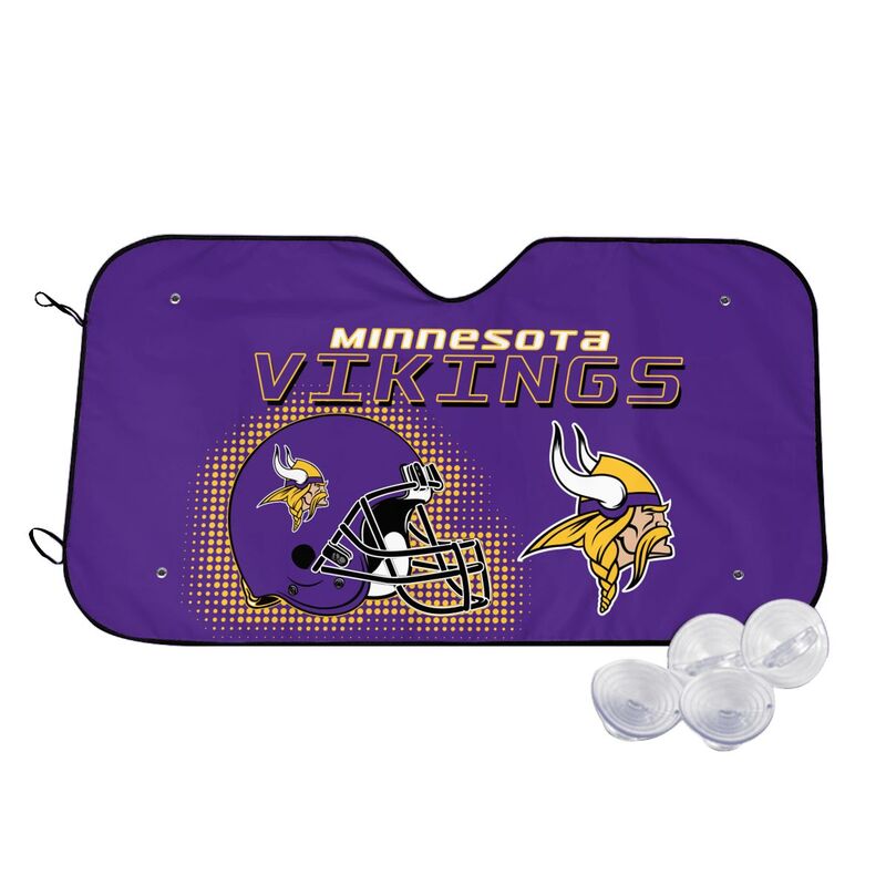 Minnesota Vikings Printing Car windshield sunshades is suitable car front windshield sunshades