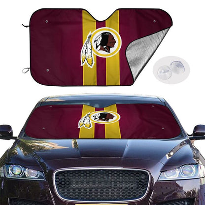 Washington Redskins 4 Print Car windshield sunshades suitable for front Car windshield sunshades