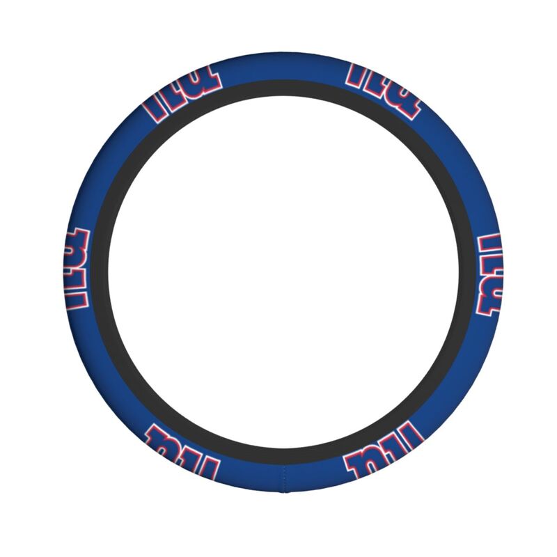 New York Giants Printed breathable elastic steering wheel protective cover