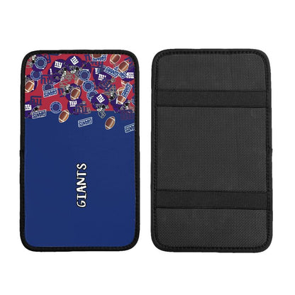 New York Giants print Car center console armrest pad car armrest protective cover
