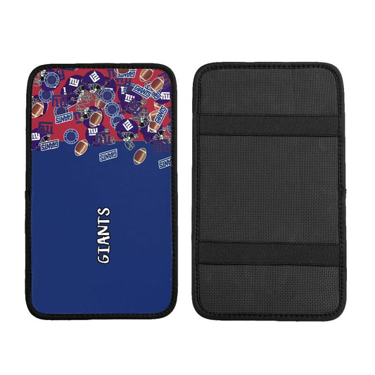 New York Giants print Car center console armrest pad car armrest protective cover